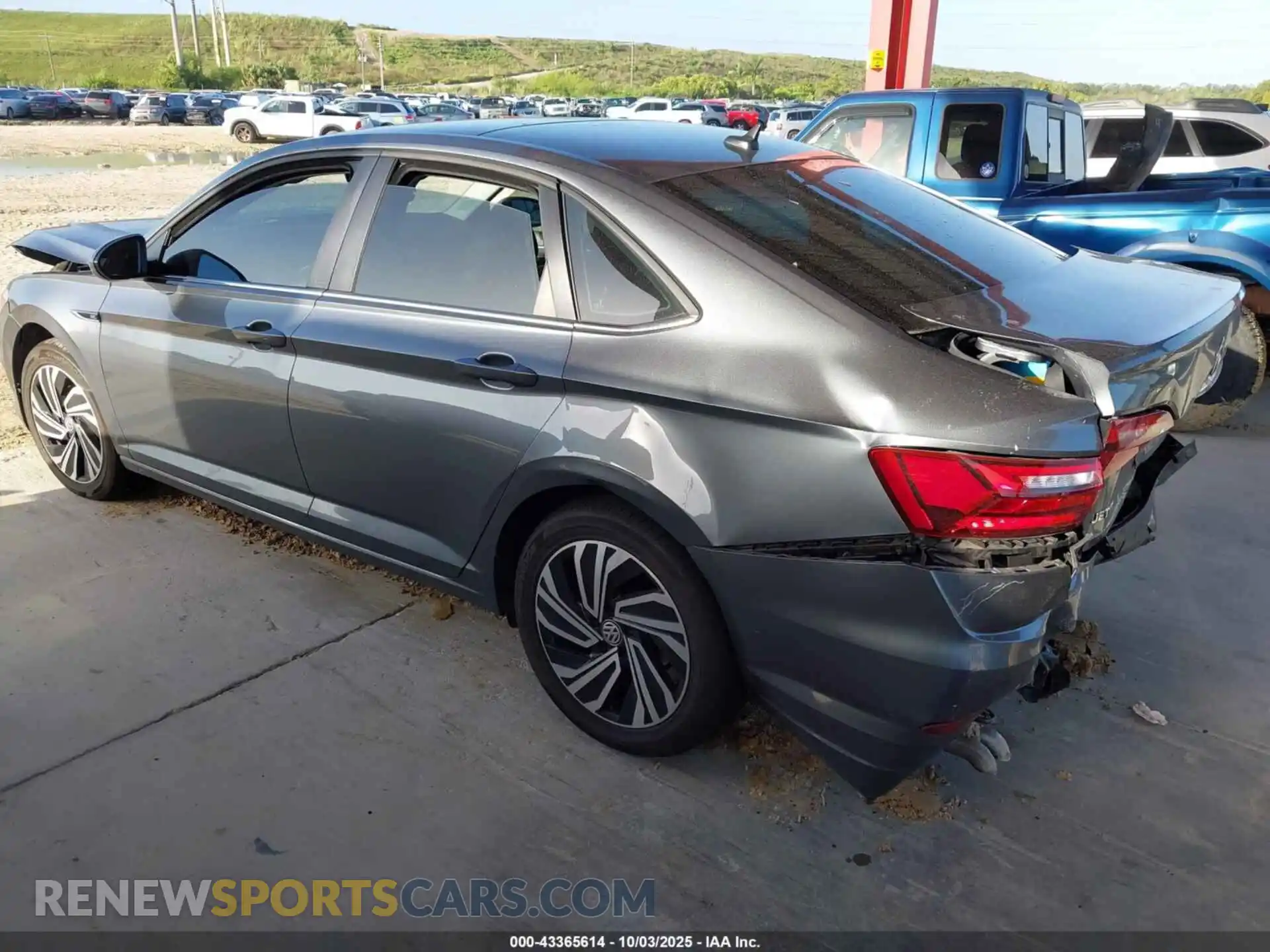 3 Photograph of a damaged car 3VWE57BU9MM093326 VOLKSWAGEN JETTA 2021
