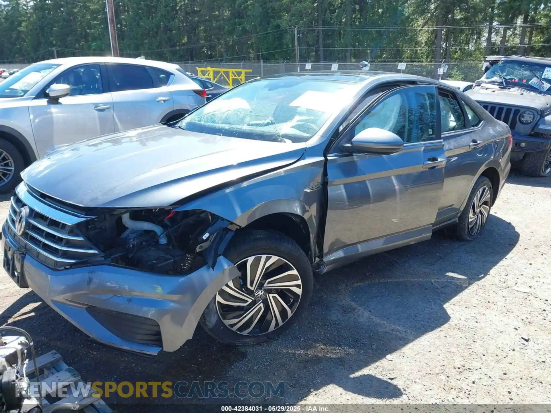 2 Photograph of a damaged car 3VWE57BU9MM098736 VOLKSWAGEN JETTA 2021