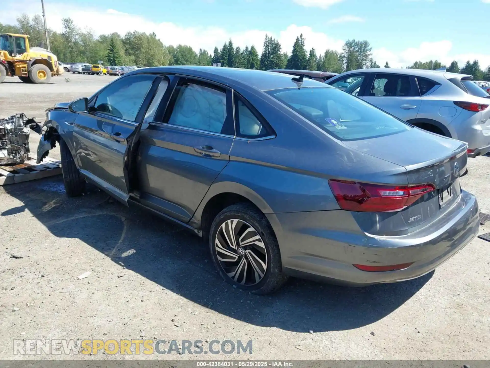 3 Photograph of a damaged car 3VWE57BU9MM098736 VOLKSWAGEN JETTA 2021