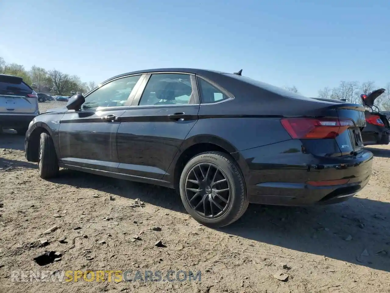 2 fotografías del automóvil dañado 3VWE57BUXMM007439 VOLKSWAGEN JETTA 2021