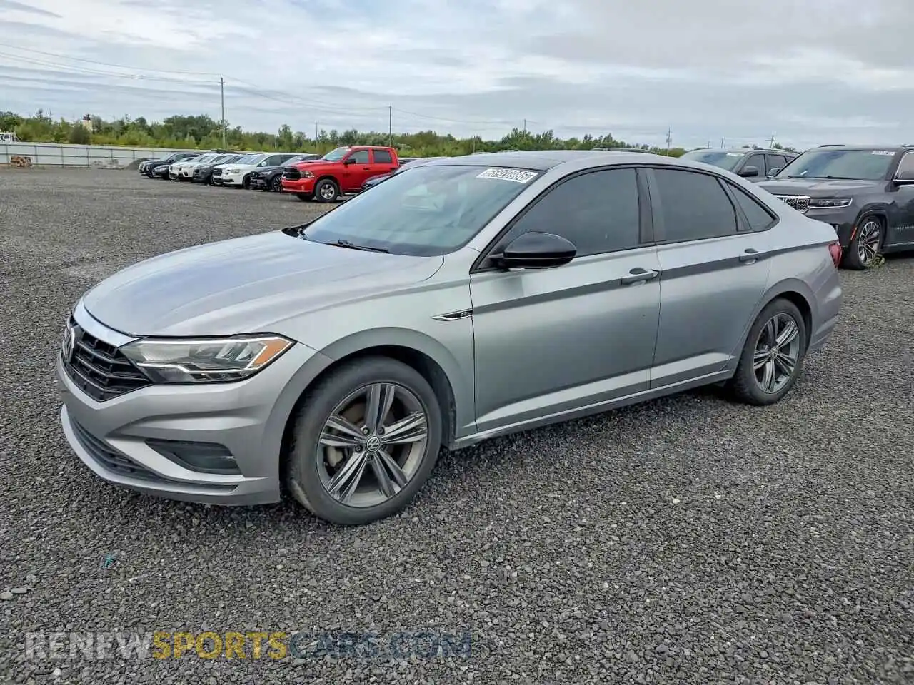 1 Photograph of a damaged car 3VWE57BUXMM033409 VOLKSWAGEN JETTA 2021