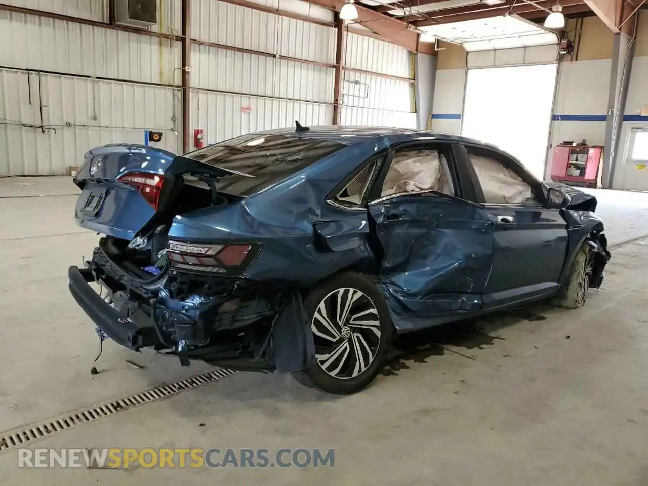 3 Фотография поврежденного автомобиля 3VWE57BUXMM097904 VOLKSWAGEN JETTA 2021