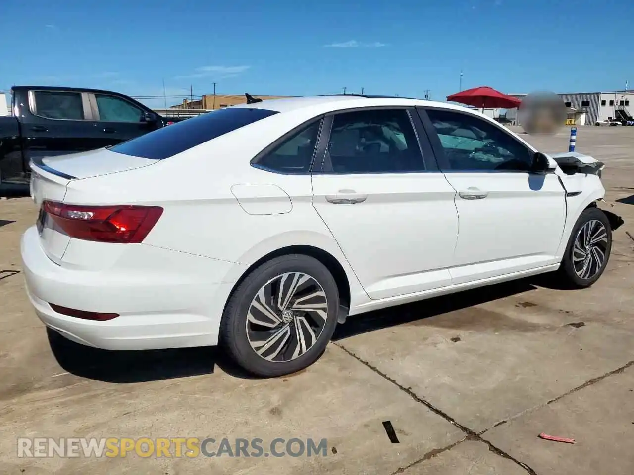 3 Photograph of a damaged car 3VWE57BUXMM099393 VOLKSWAGEN JETTA 2021