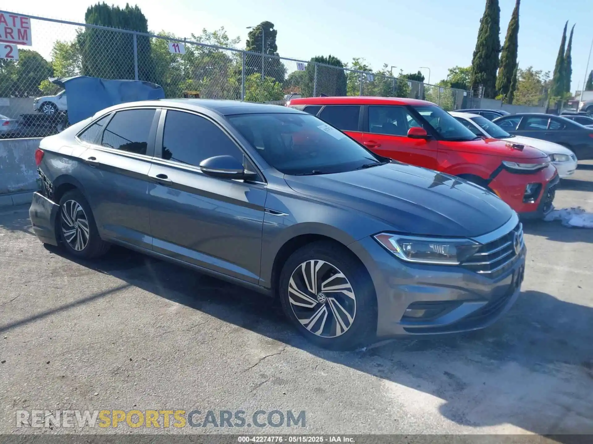 1 Photograph of a damaged car 3VWG57BU2MM010344 VOLKSWAGEN JETTA 2021
