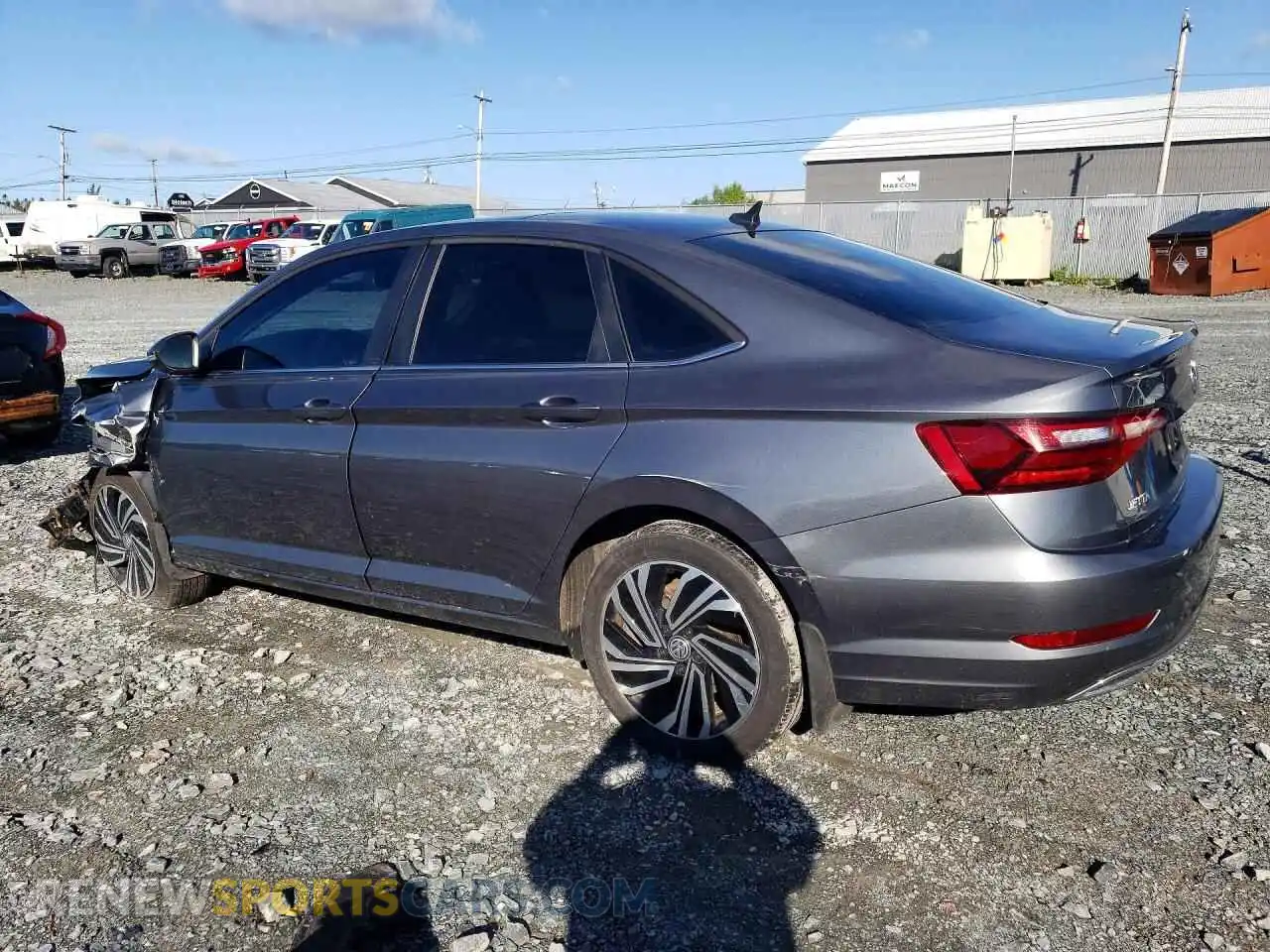 2 Photograph of a damaged car 3VWG57BU2MM075923 VOLKSWAGEN JETTA 2021