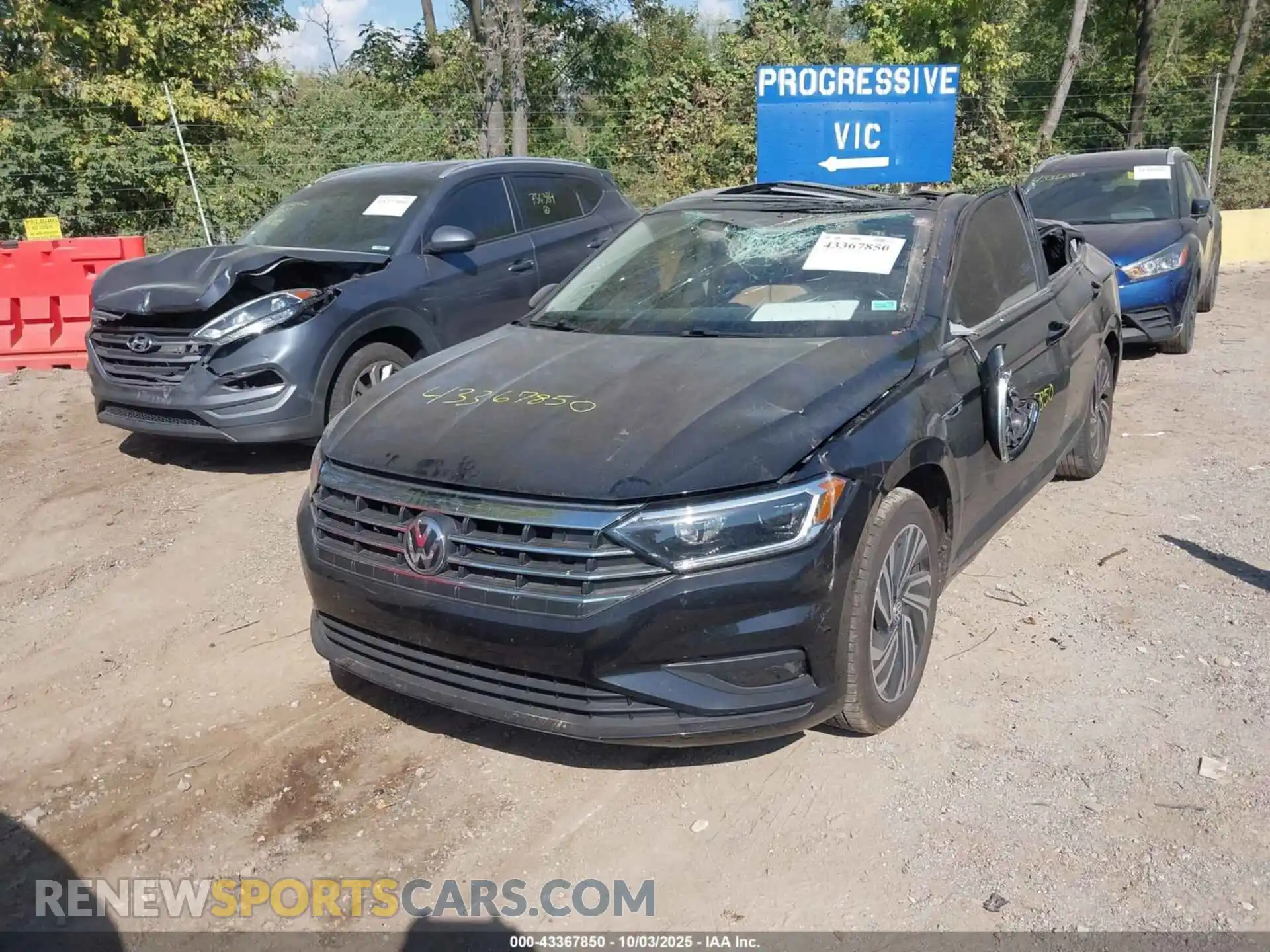 2 Photograph of a damaged car 3VWG57BU9MM040196 VOLKSWAGEN JETTA 2021