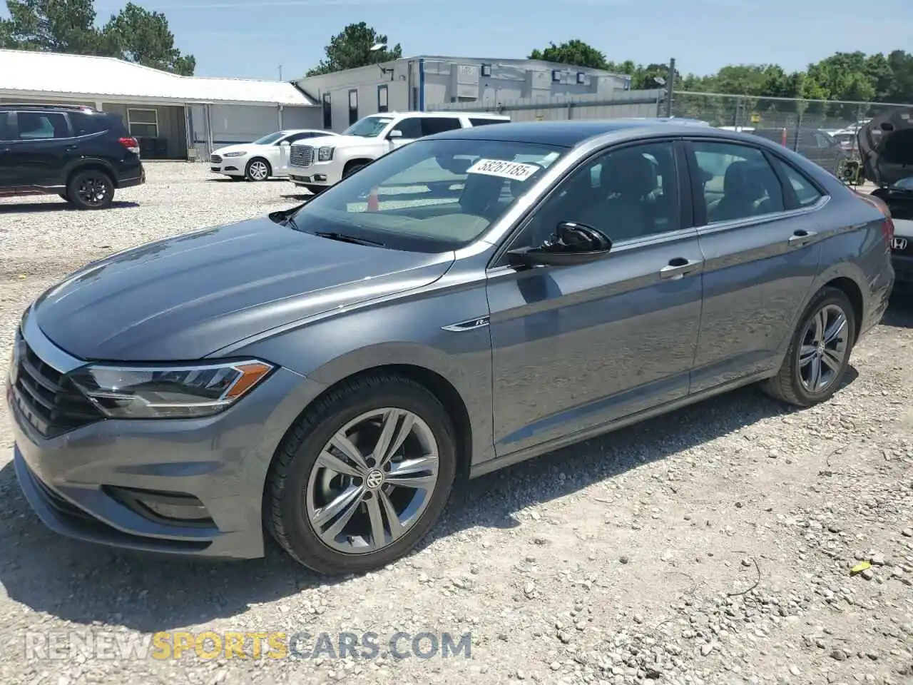 1 Photograph of a damaged car 3VWN57BU0MM010642 VOLKSWAGEN JETTA 2021