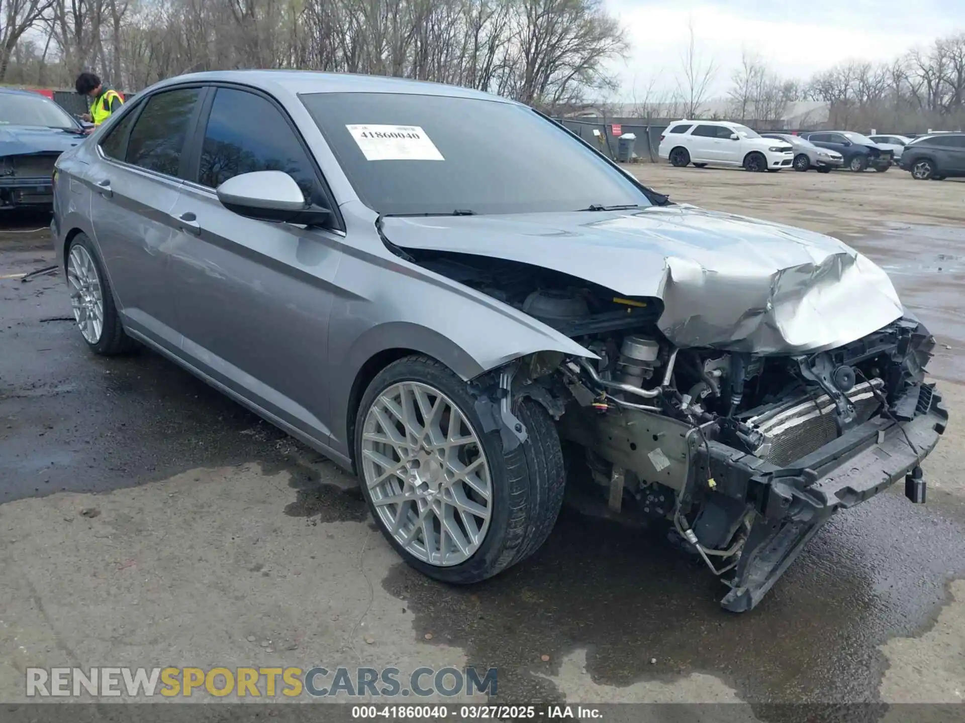 1 Photograph of a damaged car 3VWN57BU0MM023021 VOLKSWAGEN JETTA 2021