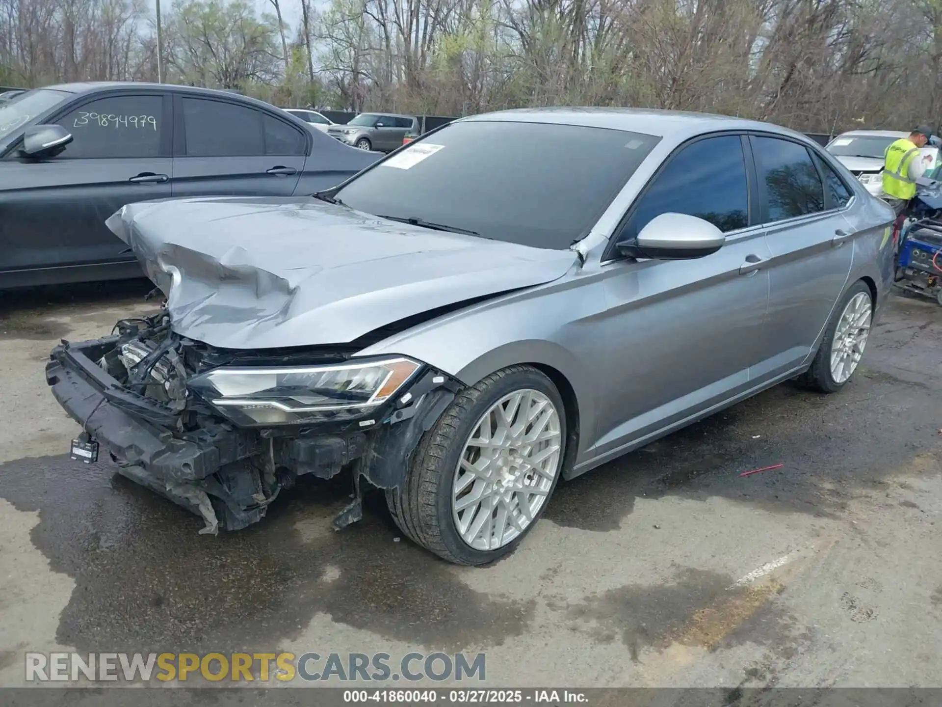 2 Photograph of a damaged car 3VWN57BU0MM023021 VOLKSWAGEN JETTA 2021