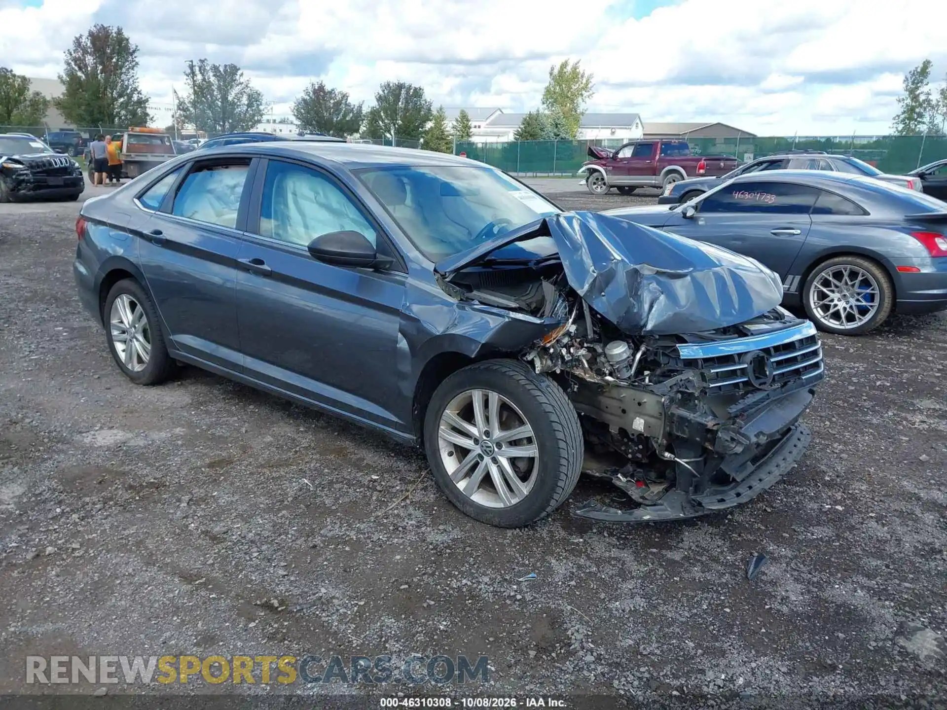 1 Photograph of a damaged car 3VWN57BU0MM026985 VOLKSWAGEN JETTA 2021