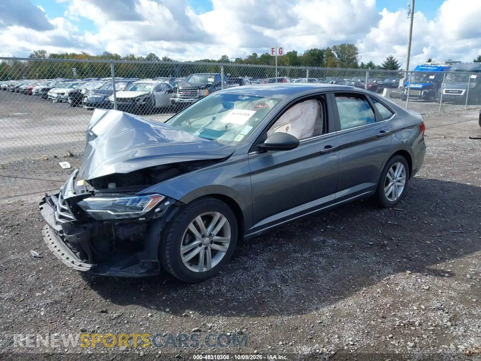 2 Photograph of a damaged car 3VWN57BU0MM026985 VOLKSWAGEN JETTA 2021