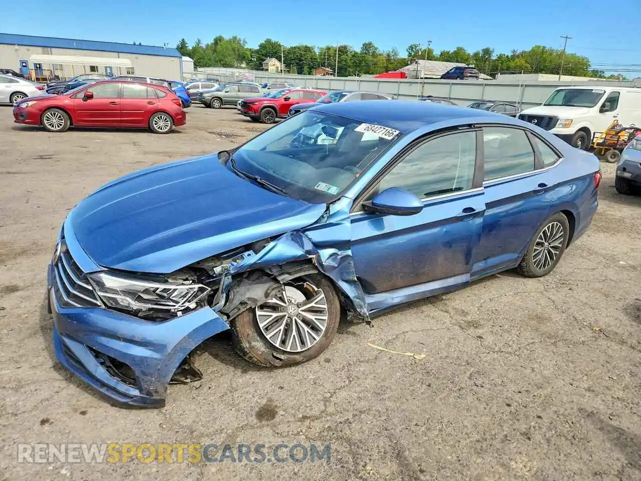 1 fotografías del automóvil dañado 3VWN57BU1MM085401 VOLKSWAGEN JETTA 2021