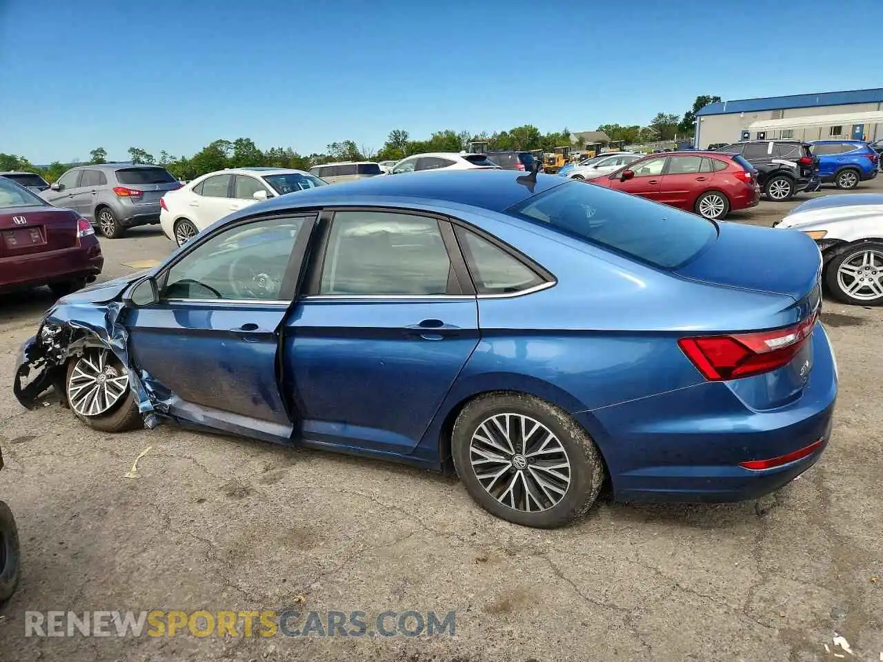 2 fotografías del automóvil dañado 3VWN57BU1MM085401 VOLKSWAGEN JETTA 2021