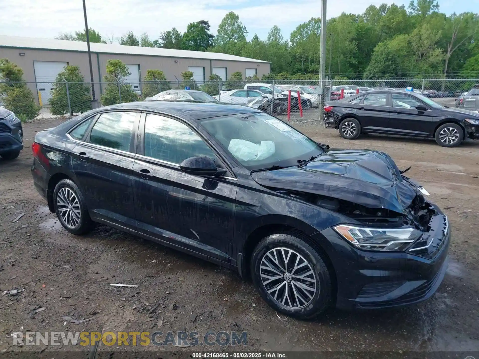 1 Photograph of a damaged car 3VWN57BU1MM103136 VOLKSWAGEN JETTA 2021