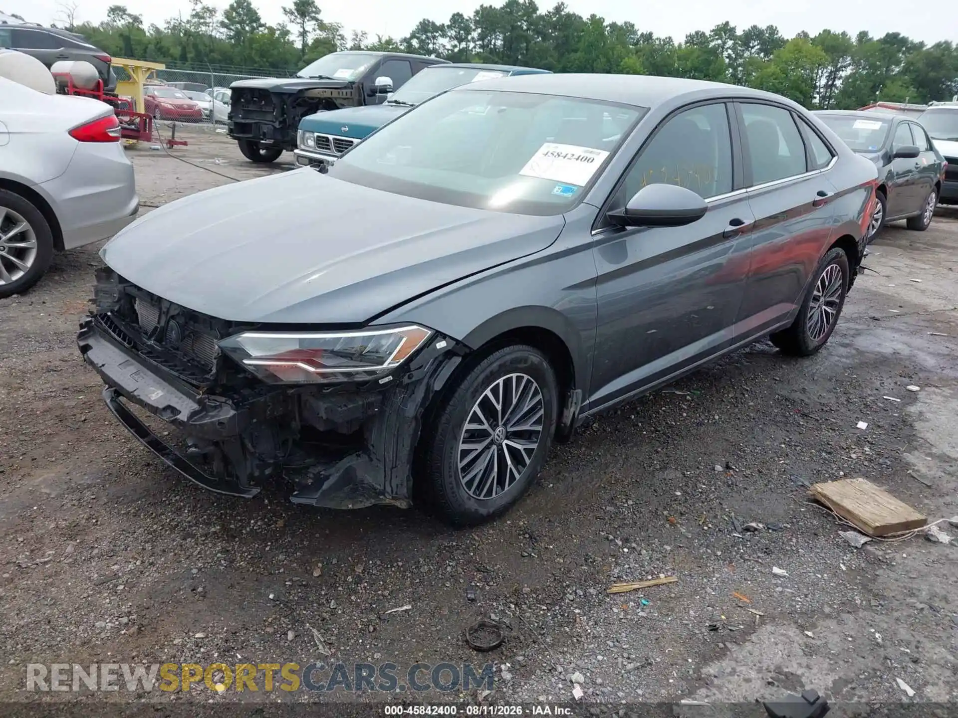 2 Photograph of a damaged car 3VWN57BU2MM086959 VOLKSWAGEN JETTA 2021