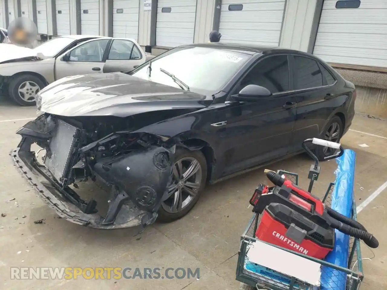 1 Photograph of a damaged car 3VWN57BU2MM097637 VOLKSWAGEN JETTA 2021