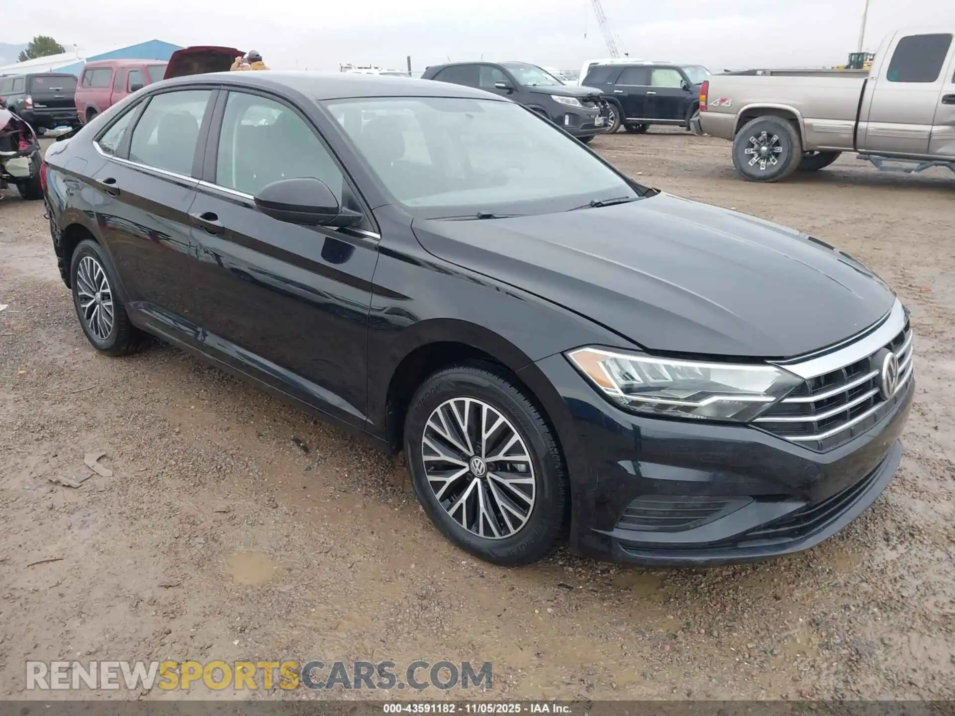 1 Photograph of a damaged car 3VWN57BU3MM085495 VOLKSWAGEN JETTA 2021