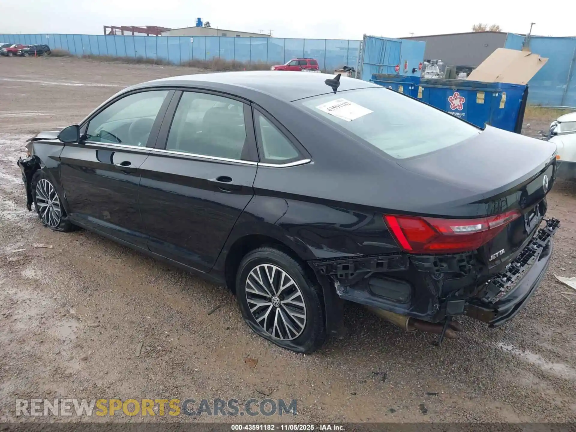 3 Photograph of a damaged car 3VWN57BU3MM085495 VOLKSWAGEN JETTA 2021