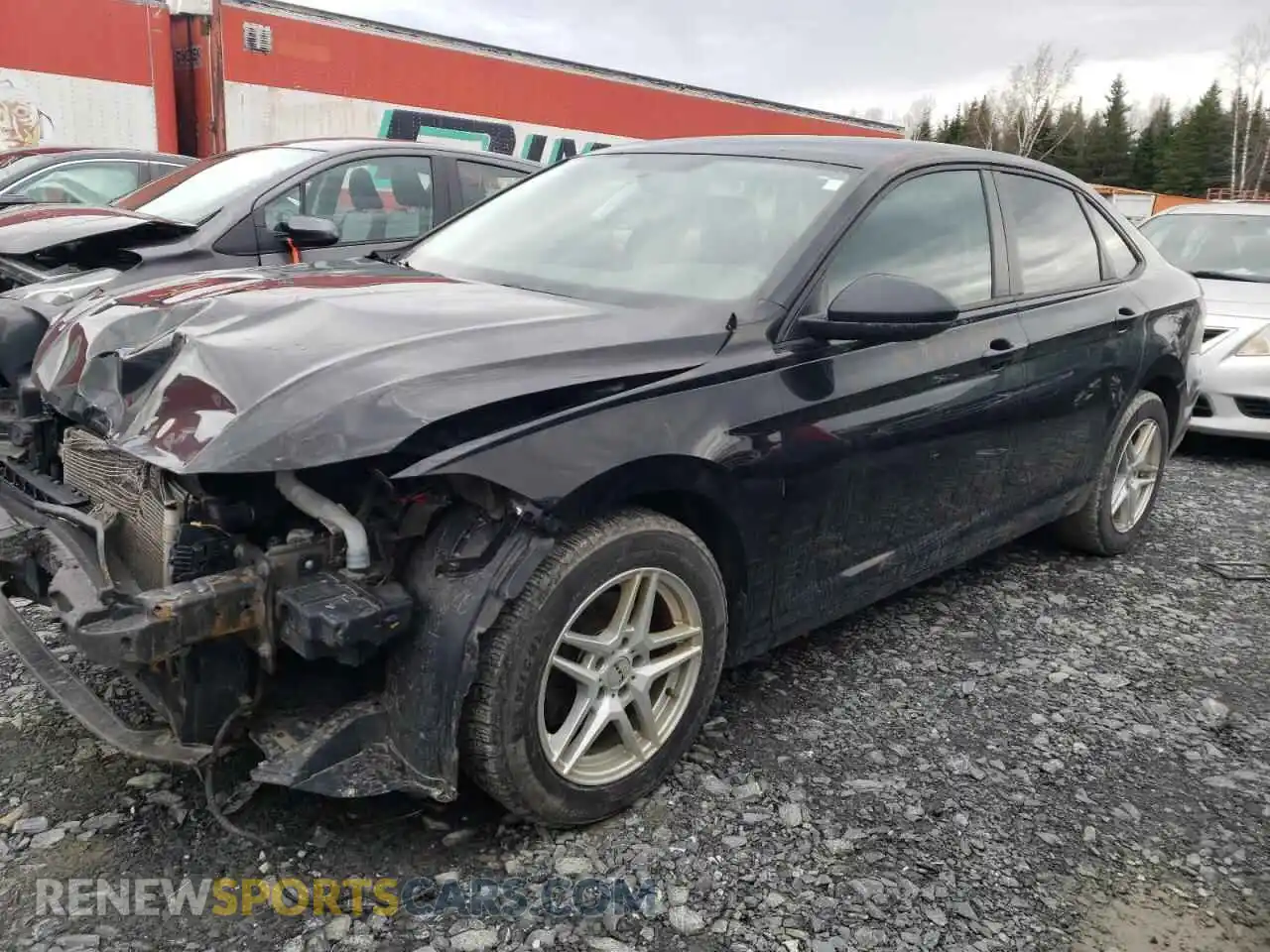 1 Photograph of a damaged car 3VWN57BU4MM029775 VOLKSWAGEN JETTA 2021