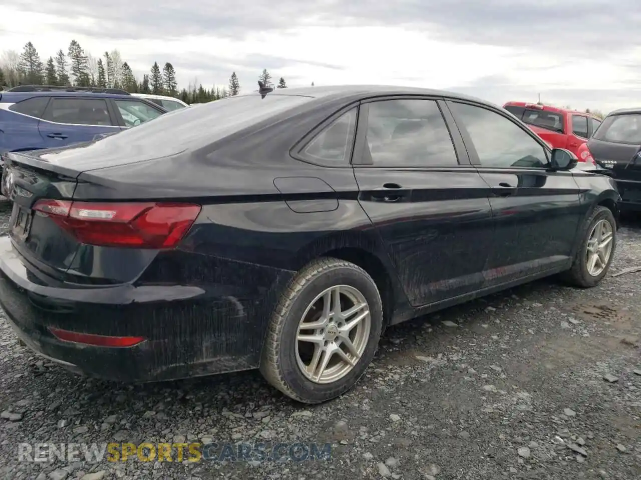 3 Photograph of a damaged car 3VWN57BU4MM029775 VOLKSWAGEN JETTA 2021