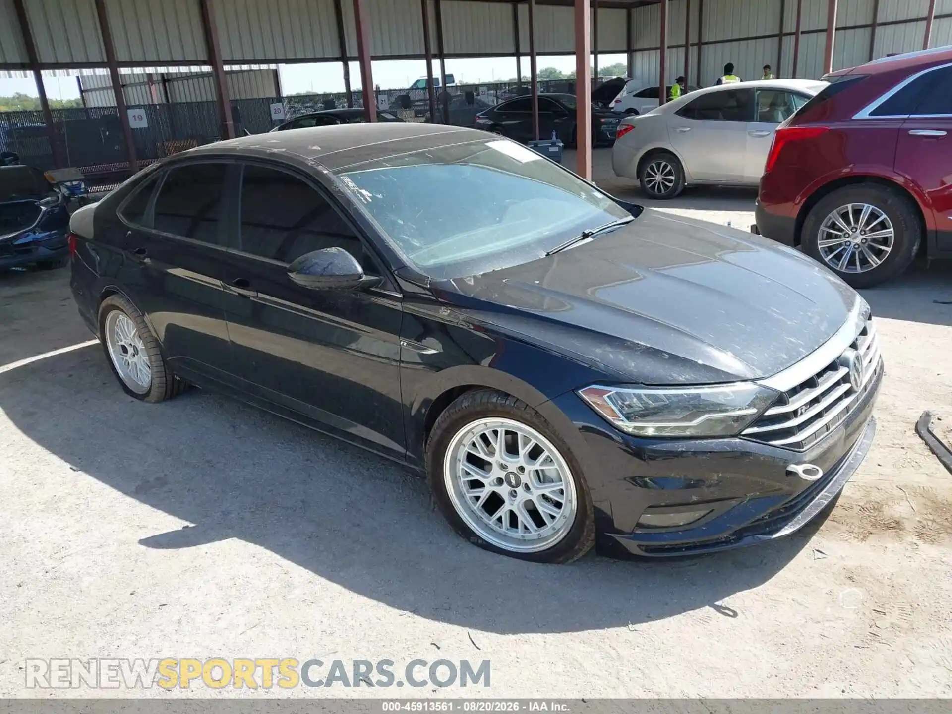 1 Photograph of a damaged car 3VWN57BU4MM054482 VOLKSWAGEN JETTA 2021