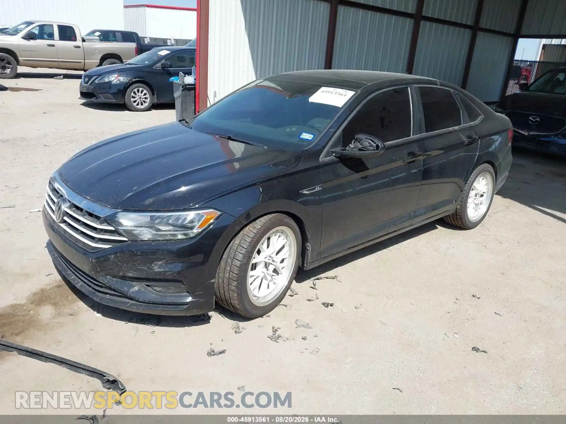 2 Photograph of a damaged car 3VWN57BU4MM054482 VOLKSWAGEN JETTA 2021