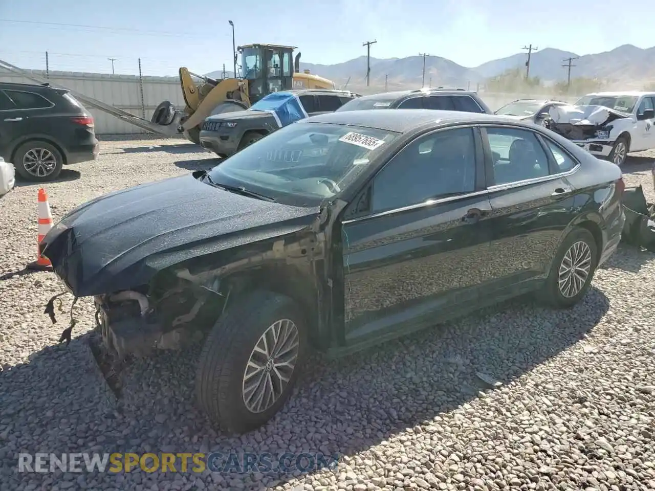 1 Photograph of a damaged car 3VWN57BU4MM088633 VOLKSWAGEN JETTA 2021