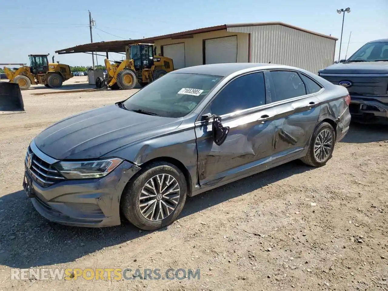 1 Photograph of a damaged car 3VWN57BU4MM104409 VOLKSWAGEN JETTA 2021