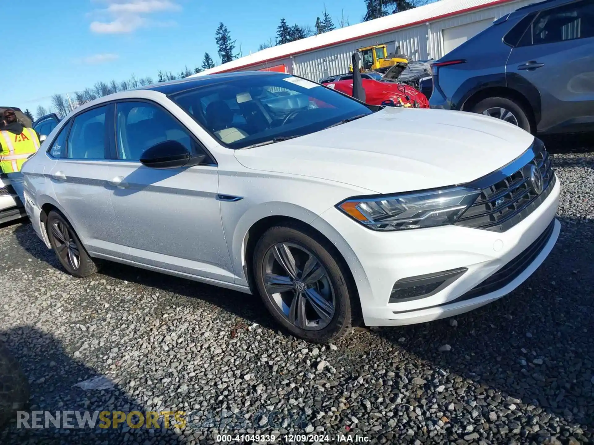 1 Photograph of a damaged car 3VWN57BU5MM034354 VOLKSWAGEN JETTA 2021