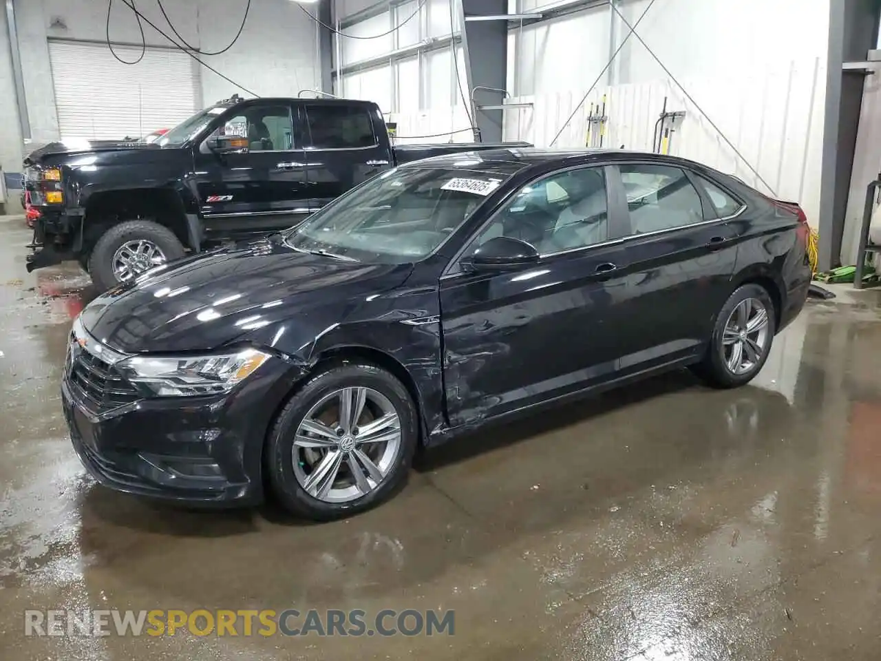 1 Photograph of a damaged car 3VWN57BU5MM034533 VOLKSWAGEN JETTA 2021