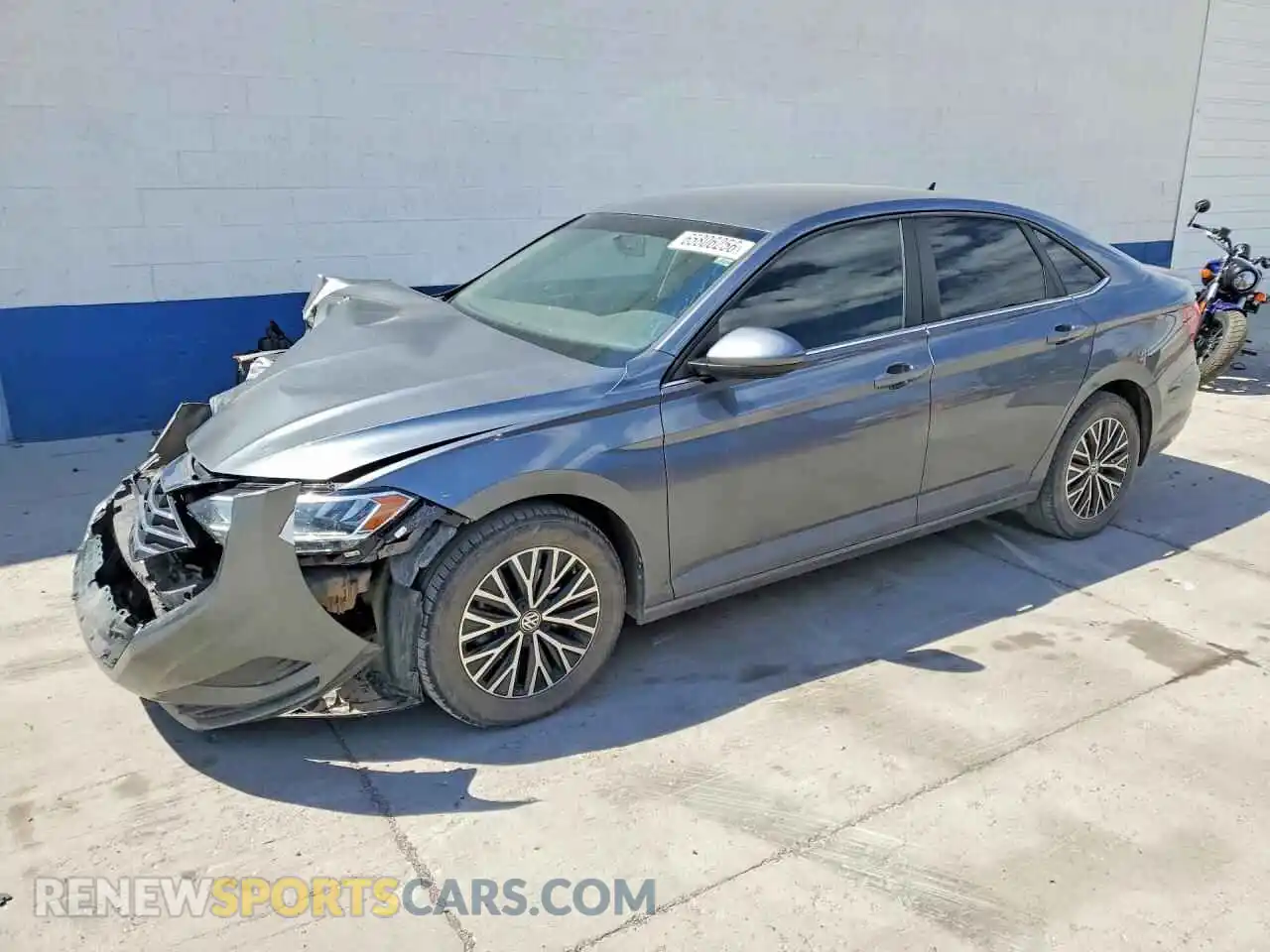 1 Photograph of a damaged car 3VWN57BU7MM004059 VOLKSWAGEN JETTA 2021