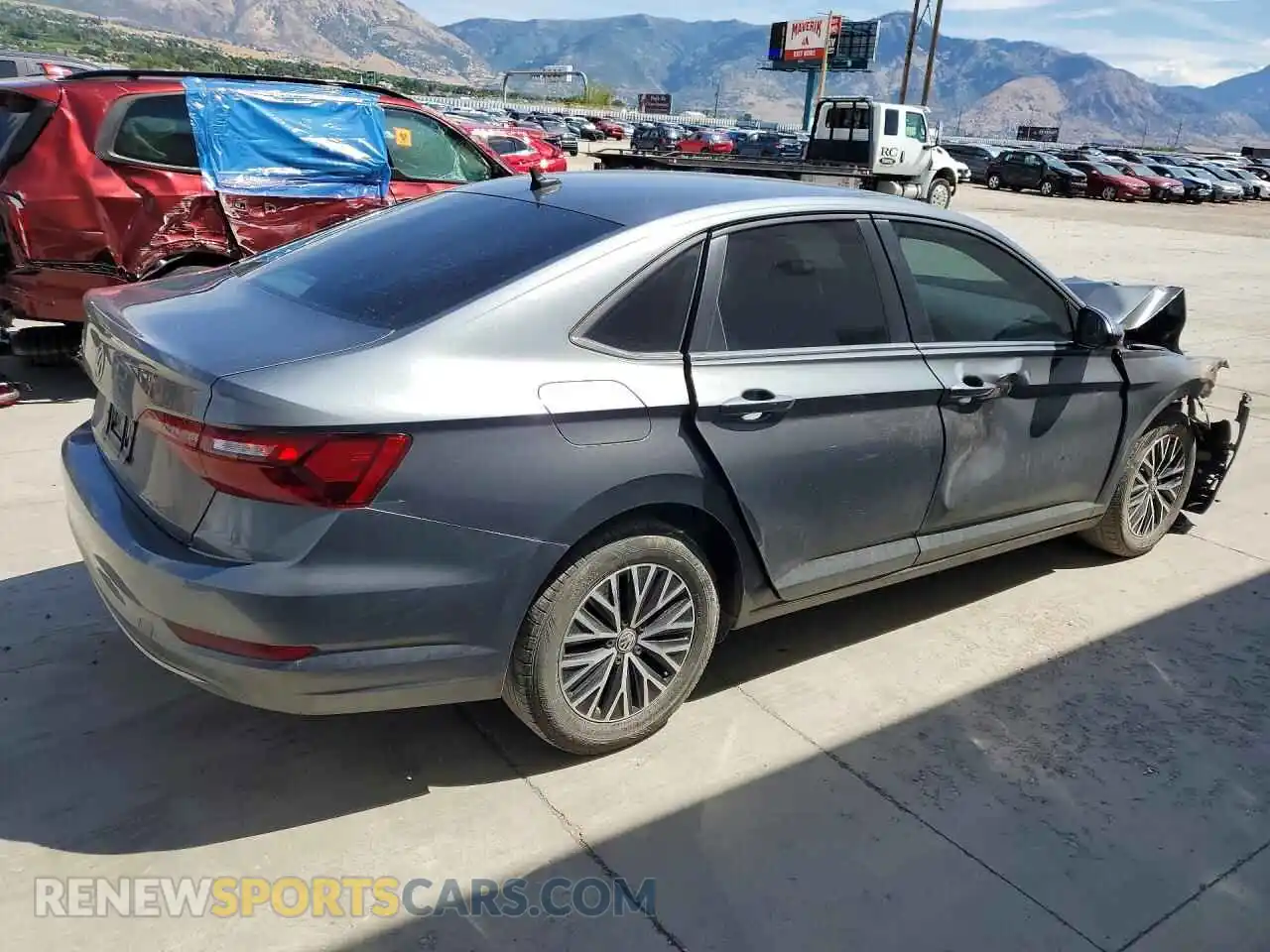 3 Photograph of a damaged car 3VWN57BU7MM004059 VOLKSWAGEN JETTA 2021