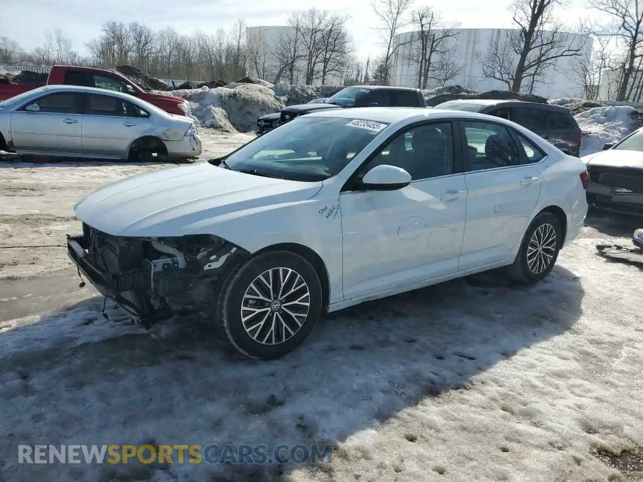 1 fotografías del automóvil dañado 3VWN57BU7MM021783 VOLKSWAGEN JETTA 2021