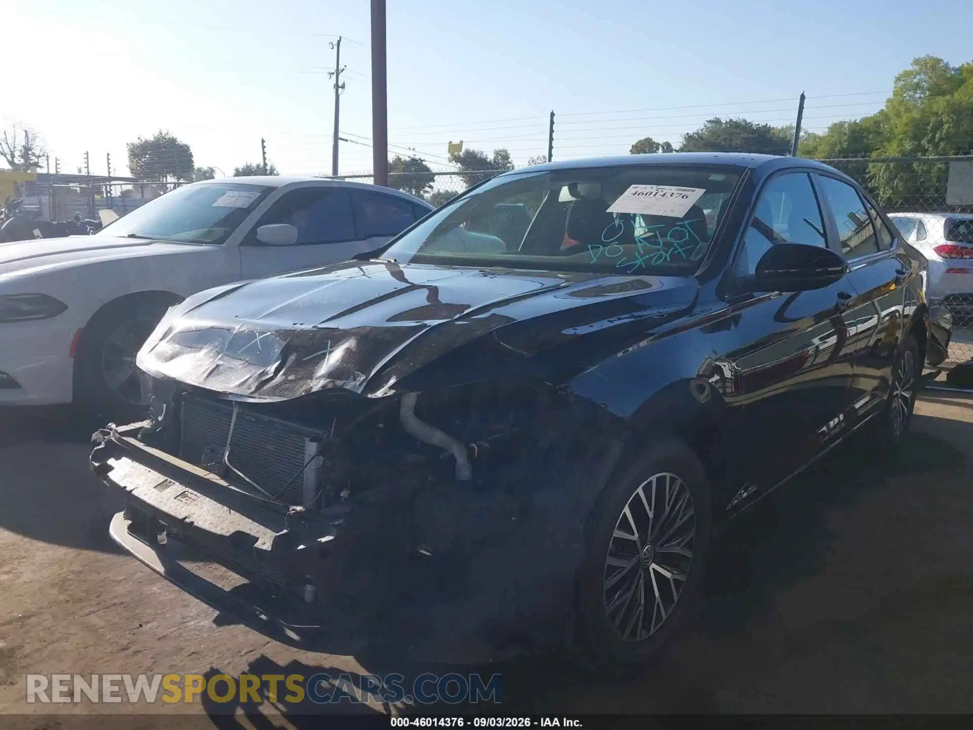 2 fotografías del automóvil dañado 3VWN57BU7MM078811 VOLKSWAGEN JETTA 2021