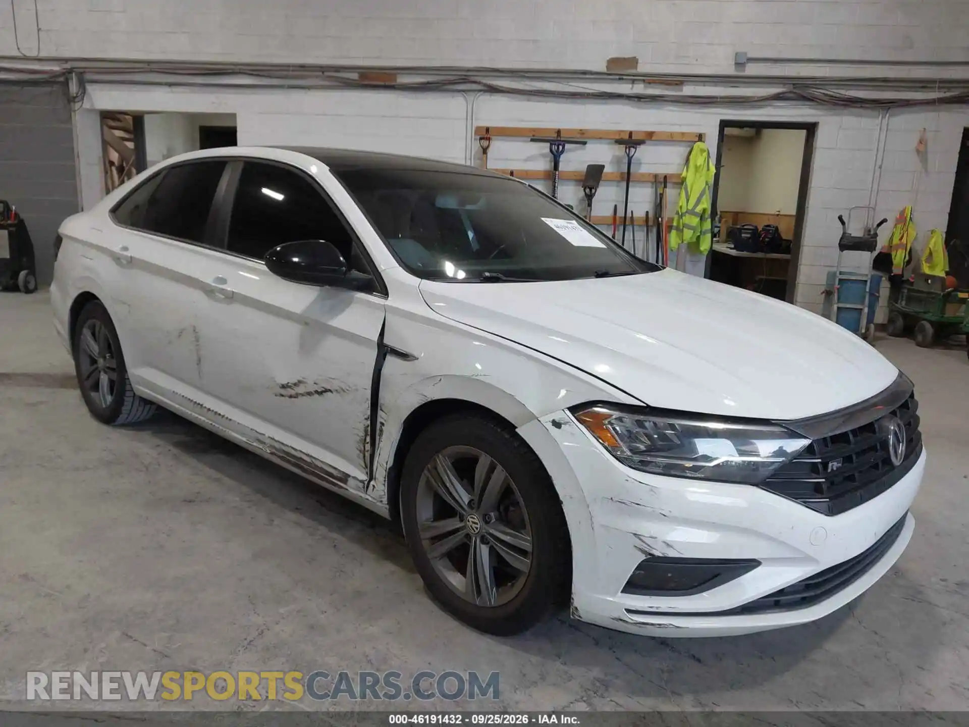 1 Photograph of a damaged car 3VWN57BU8MM011750 VOLKSWAGEN JETTA 2021