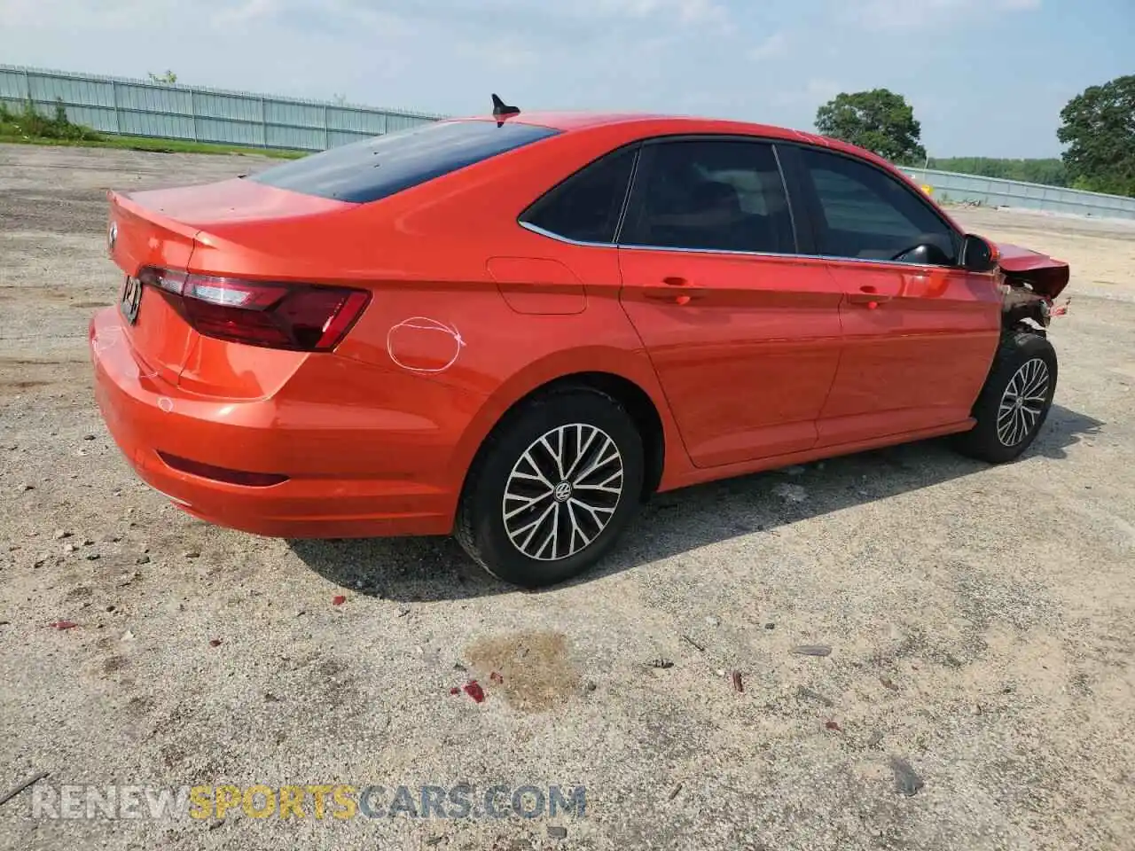 3 Photograph of a damaged car 3VWN57BU8MM034509 VOLKSWAGEN JETTA 2021