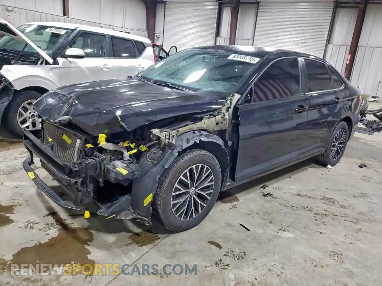 1 Photograph of a damaged car 3VWN57BU8MM054419 VOLKSWAGEN JETTA 2021