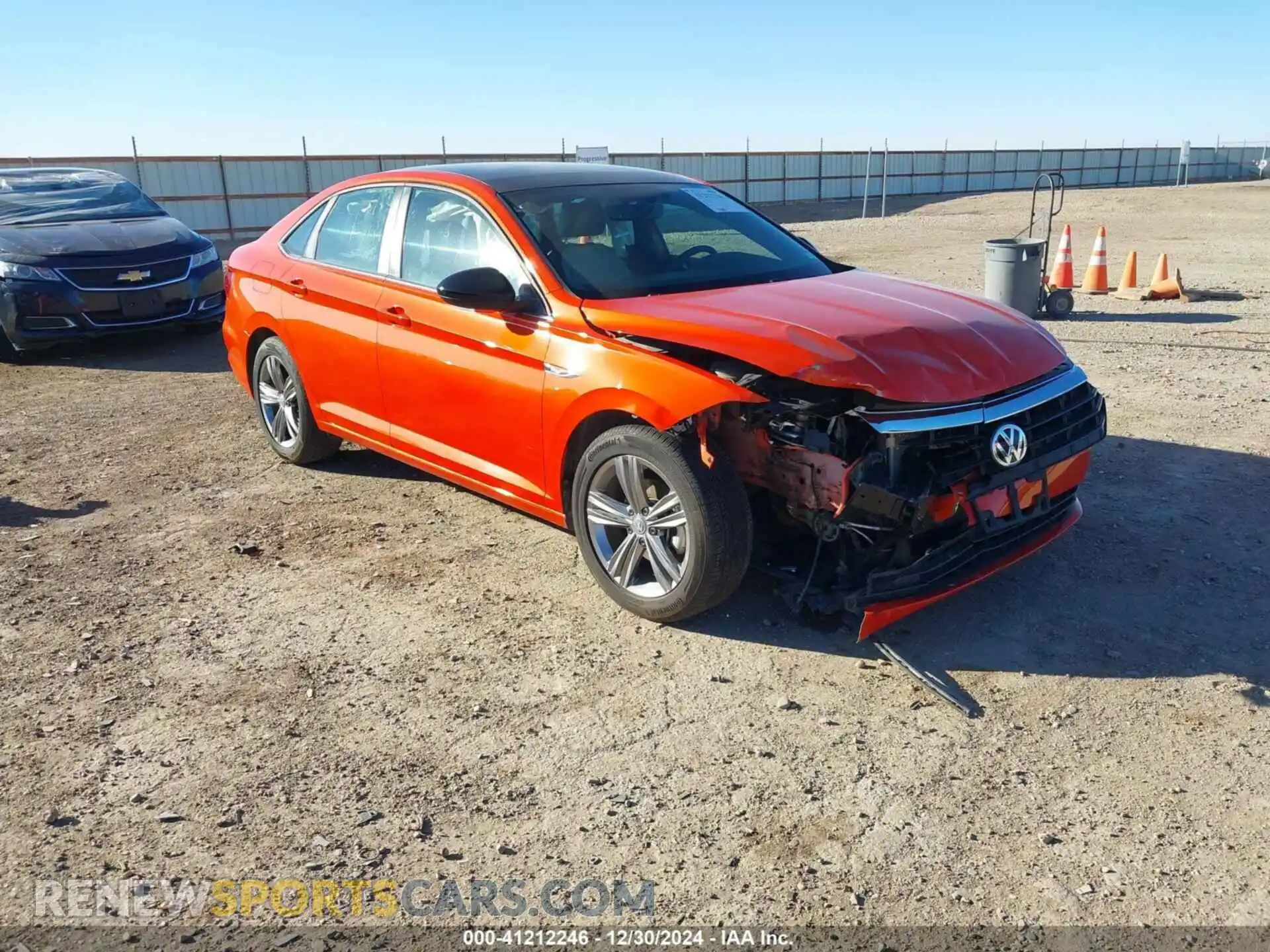 1 Photograph of a damaged car 3VWN57BU8MM095553 VOLKSWAGEN JETTA 2021