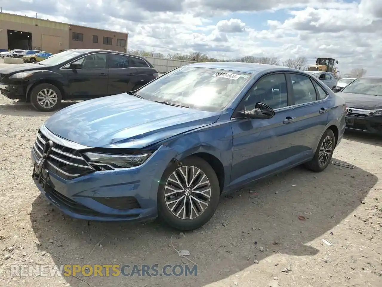 1 Фотография поврежденного автомобиля 3VWN57BU9MM062383 VOLKSWAGEN JETTA 2021