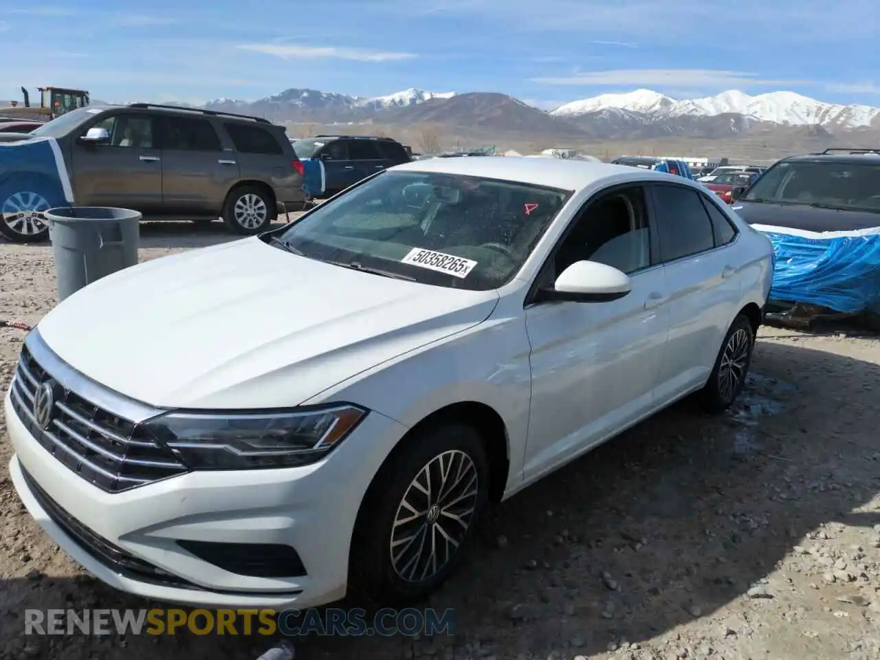 1 Photograph of a damaged car 3VWN57BU9MM066742 VOLKSWAGEN JETTA 2021