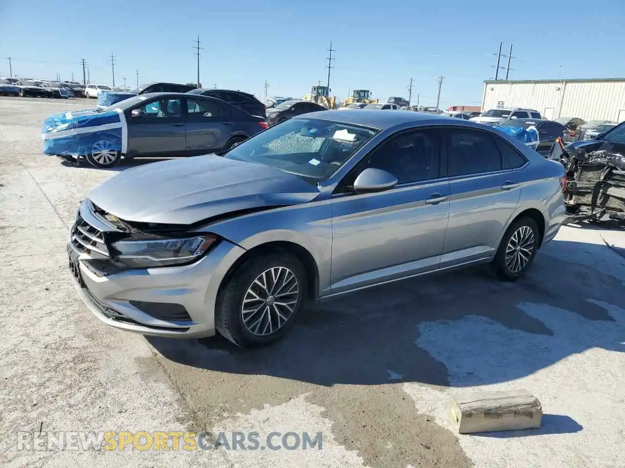 1 Photograph of a damaged car 3VWN57BU9MM089907 VOLKSWAGEN JETTA 2021