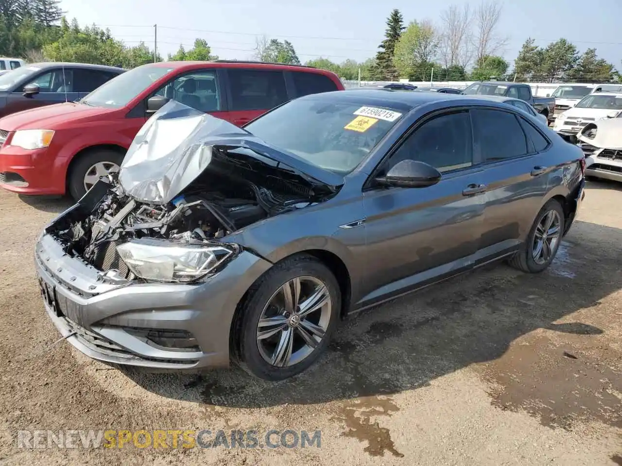 1 Photograph of a damaged car 3VWW57BU1MM061538 VOLKSWAGEN JETTA 2021