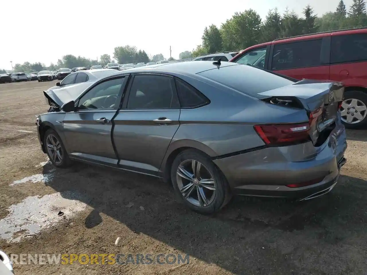 2 Photograph of a damaged car 3VWW57BU1MM061538 VOLKSWAGEN JETTA 2021