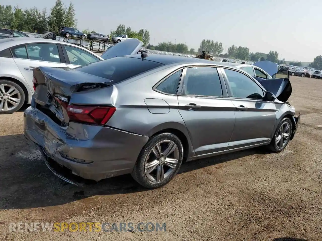3 Photograph of a damaged car 3VWW57BU1MM061538 VOLKSWAGEN JETTA 2021