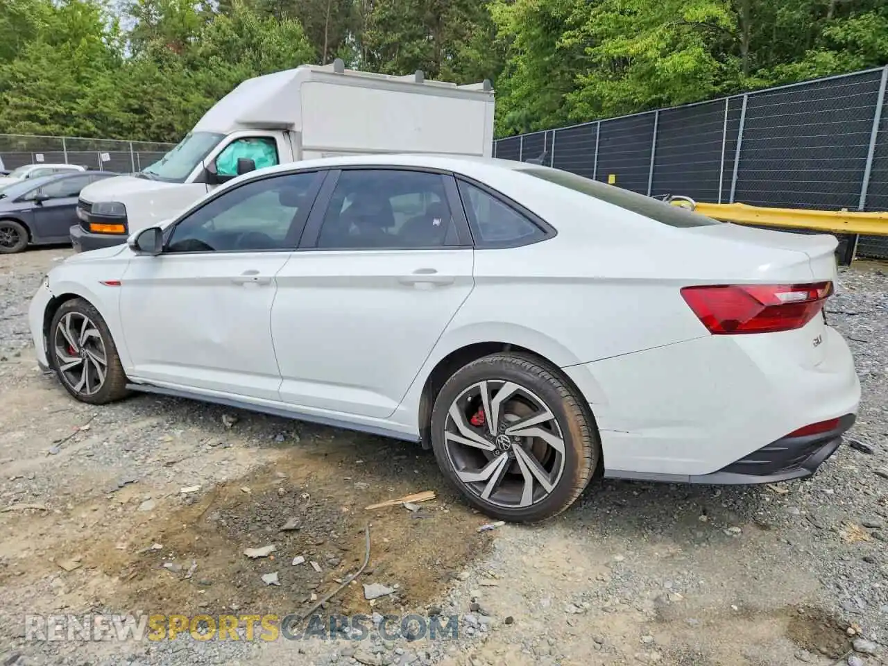 2 fotografías del automóvil dañado 3VW2T7BU5NM016771 VOLKSWAGEN JETTA 2022