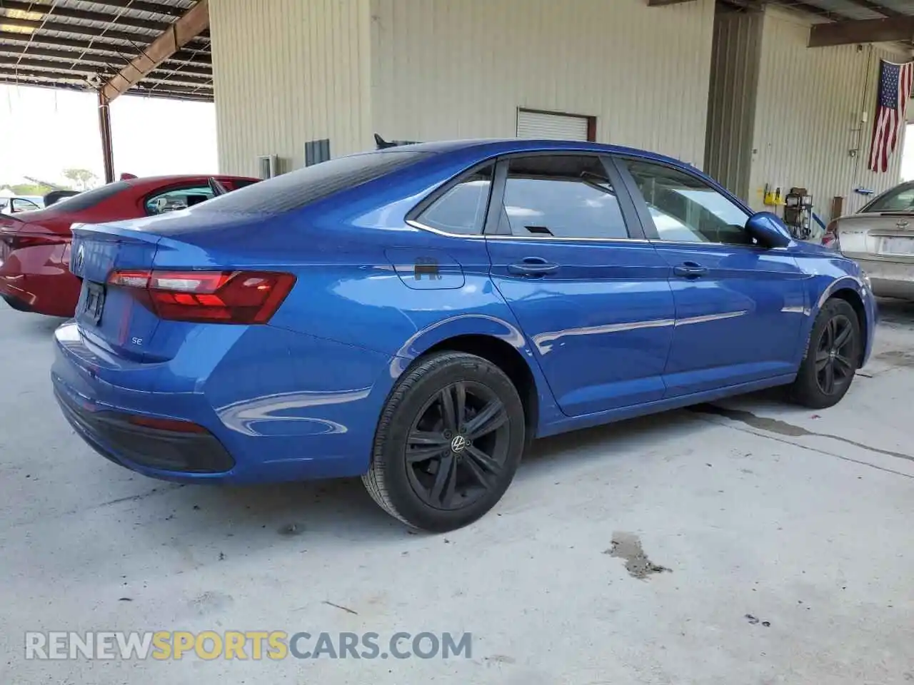 3 Фотография поврежденного автомобиля 3VW7M7BU0PM015596 VOLKSWAGEN JETTA 2023