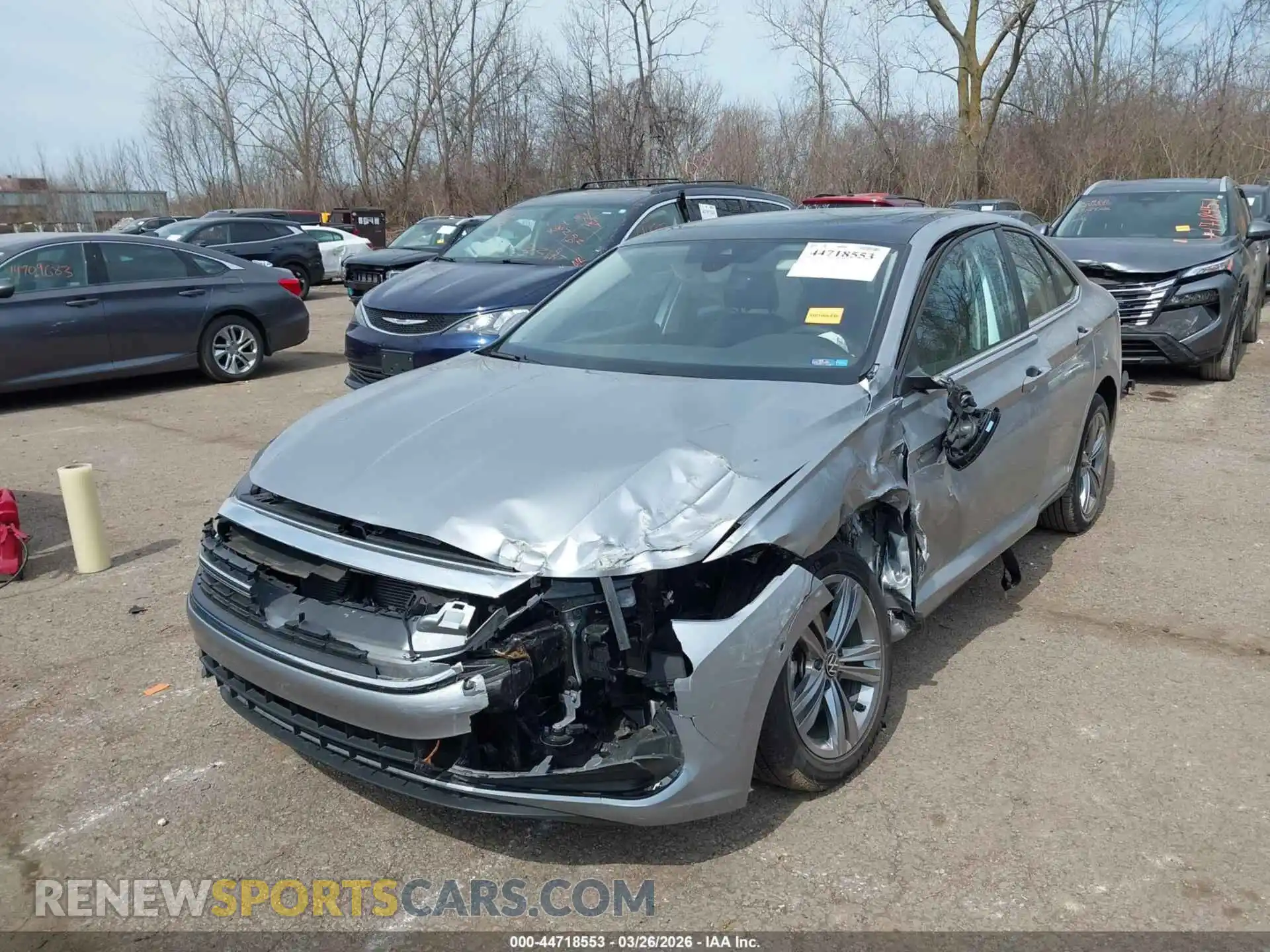 2 fotografías del automóvil dañado 3VW7M7BU2PM018368 VOLKSWAGEN JETTA 2023