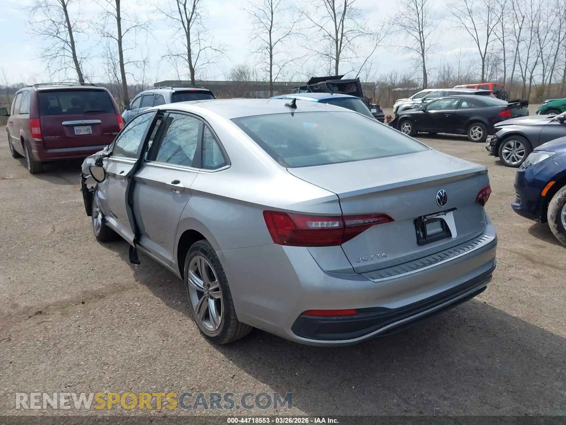 3 fotografías del automóvil dañado 3VW7M7BU2PM018368 VOLKSWAGEN JETTA 2023