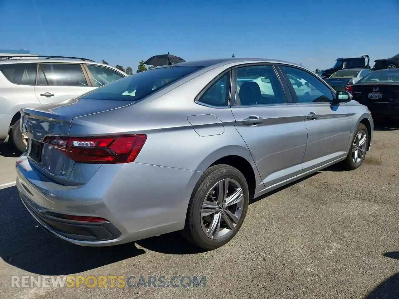 3 fotografías del automóvil dañado 3VWEM7BU2PM032116 VOLKSWAGEN JETTA 2023