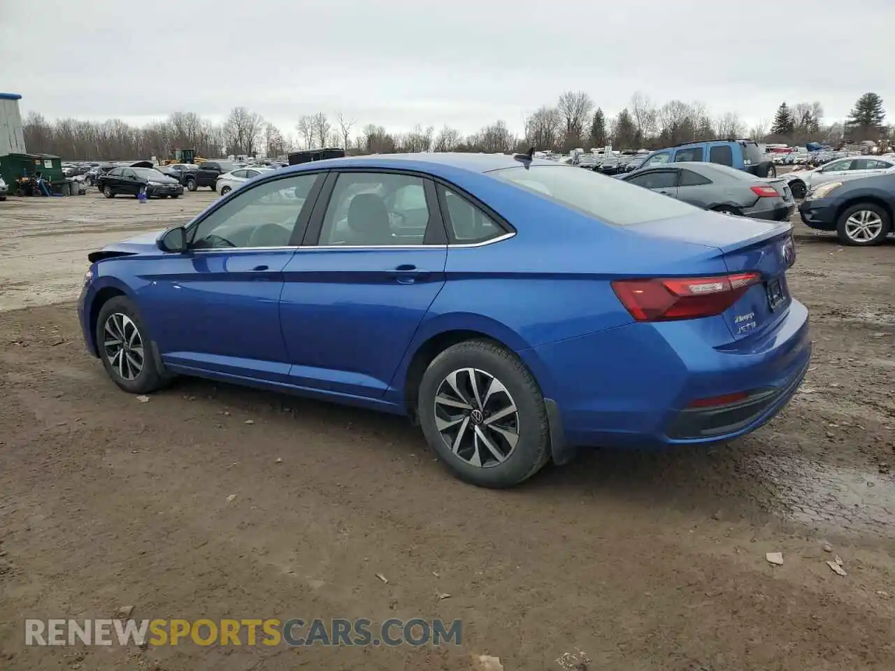 2 Photograph of a damaged car 3VW4M7BU7RM051663 VOLKSWAGEN JETTA 2024